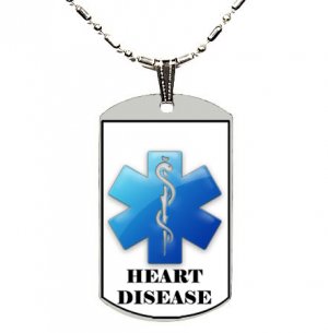 CUSTOM PERSONALIZED ENGRAVED MEDICAL ALERT ID DOG TAG