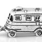 STERLING SILVER 3D MOTOR HOME CHARM/PENDANT