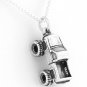 STERLING SILVER MONSTER TRUCK 3D CHARM WITH NECKLACE