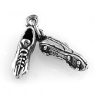 Sterling Silver Soccer Sport Cleats Charm/Pendant