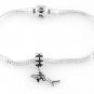 STERLING SILVER SHARK DANGLING EUROPEAN BEAD
