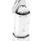 STERLING SILVER TUBE OF LIPSTICK CHARM/PENDANT
