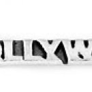 STERLING SILVER HOLLYWOOD CHARM W/ 16" BOX CHAIN