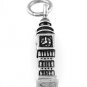 STERLING SILVER SMALL BIG BEN CLOCK CHARM/PENDANT