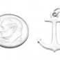Sterling Silver Large Faith Anchor Charm/Pendant