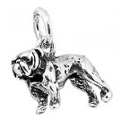 STERLING SILVER BULLDOG BULL DOG 3D CHARM