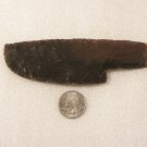 Stone Bowie Knife Hand Axe 5" Professionally Hand Knapped SK0464
