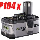 4 PC ★ RYOBI 18V P104 Lithium-Ion Battery ONE+ Powerful - USD 161.00 Free Shipping!