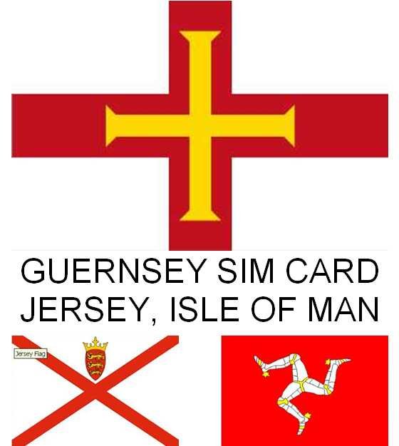 Guernsey SIM Card Sure Cable & Wireless Channel Islands (also works