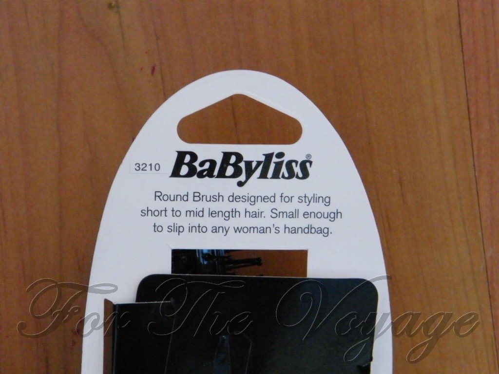 Babyliss Handbag Round Hair Brush Travel Collection Pocket Radial