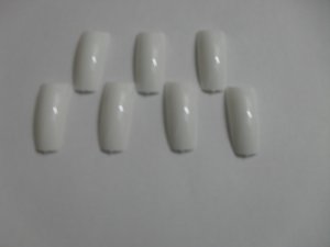 500 White French Acrylic False Nails Tips