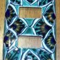 Talavera Horizontal Switch Plate Made in Guadalajara Mx