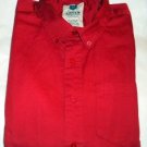 NEW Mens L/S Levis red dress shirt size XL NWT