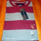 NWT Mens Tommy Hilfiger striped tshirt size XL NEW