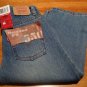 NWT Boys Levis Jeans 550 Relax Fit Str Leg Size 4 Reg
