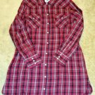 NWT Women's Levi's L/S Western Cowboy Shirt Size Small