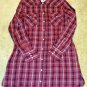 NWT Women's Levi's L/S Western Cowboy Shirt Size Small