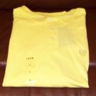 NWT Mens Yellow Izod Polo Shirt Size 4XL New