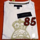 NWT Mens Tommy Hilfiger white tshirt size XL NEW