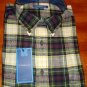 NWT Mens Croft&Barrow L/S Flannel shirt size XLT NEW