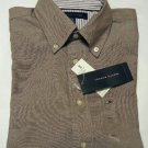 NWT mens Tommy Hilfiger S/S dress shirt size XS NEW