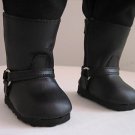BLACK RIDING BOOTS FIT AMERICAN GIRL DOLL CLOTHES