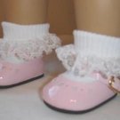 PINK PATENT SHOES FIT BITTY BABY AND BITTY TWINS DOLLS