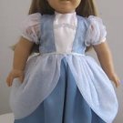 CINDERELLA PRINCESS DRESS FITS AMERICAN GIRL CLOTHES