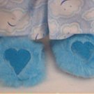 BLUE HEART SLIPPERS FIT AMERICAN GIRL DOLL CLOTHES