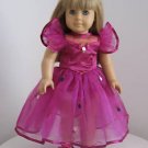 RASPBERRY BALLET OUTFIT FITS AMERICAN GIRL DOLL CLOTHES