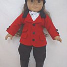 4 PIECE ENGLISH RIDING OUTFIT FITS AMERICAN GIRL DOLL