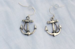 Anchor Nautical Earrings
