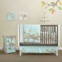 Kids tree branch vinyl wall decal with 4 birds coordinate Migi Little Tree bedding by Bananafish