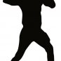 ON SALE Kids vinyl wall decal football player we can do any color any size