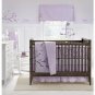 Candy tree branch vinyl wall decal in lilac with BananaFish Migi Blossom bedding