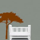 Kids and everyone vinyl wall decal brown safari Tree