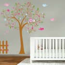 NEW LOOK Kids swirl tree vinyl wall decal with birds