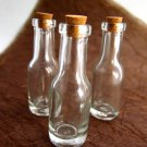 5pcs 58x18mm Small Wine/Soda Glass Bottles with Corks