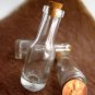 5pcs 58x18mm Small Wine/Soda Glass Bottles with Corks