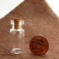 5pcs 32x15mm Clear Glass Tiny Bottle Vials with Free Eyehooks