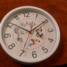 zoo animal clock
