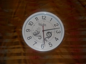 Company Logo wall clock