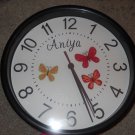 The Basic Butterfly designer clock