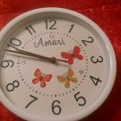 The Butterfly designer clock3