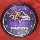 THe Ravens 3 personalized clock