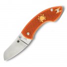 Spyderco Pingo Slipit, Orange FRN, Plain  C163POR
