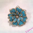 Blue Flower Ring