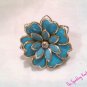 Blue Flower Ring