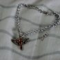 winged cross bracelet