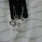 Alice in Wonderland Dangle Earrings
